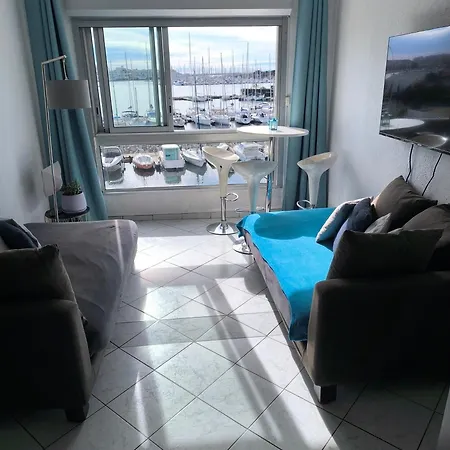 Cap D'agde Vue Port Et Parking Terrasse La Desirade 公寓 阿格德