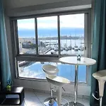 아파트 Cap D'agde Vue Port Et Parking Terrasse La Desirade *